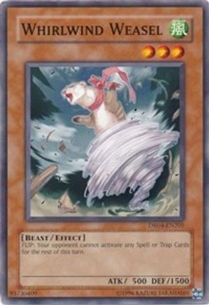 Whirlwind Weasel (Common) (DR04-EN205) - Dark Revelation Volume 4 Unlimited