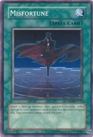 Misfortune (Common) (DR04-EN217) - Dark Revelation Volume 4 Unlimited