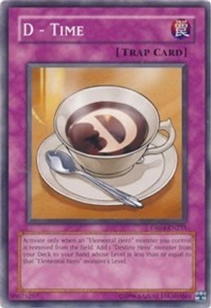 D - Time (Common) (DR04-EN233) - Dark Revelation Volume 4 Unlimited