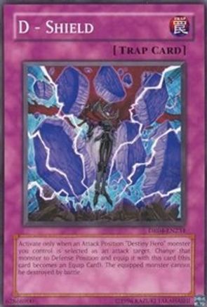 D - Shield (Common) (DR04-EN234) - Dark Revelation Volume 4 Unlimited