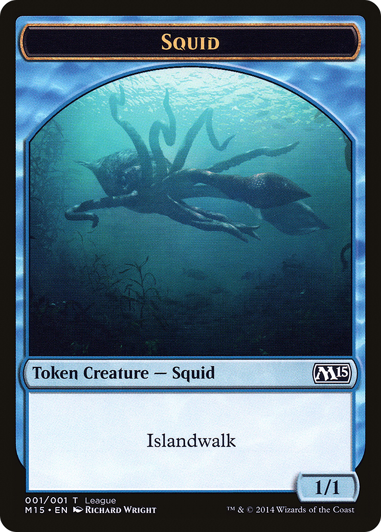 Squid Token (LEP-003) [League Tokens 2014]