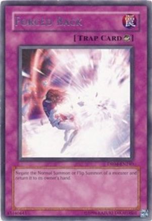Forced Back (Rare) (DR04-EN240) - Dark Revelation Volume 4 Unlimited