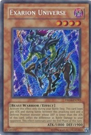 Exarion Universe (Secret Rare) (DR04-EN243) - Dark Revelation Volume 4 Unlimited