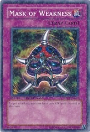 Mask of Weakness (Duel Terminal Normal Parallel Rare) (DTP1-EN017) - Duel Terminal - Preview Limited