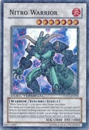 Nitro Warrior (Duel Terminal Super Parallel Rare) (DTP1-EN029) - Duel Terminal - Preview Limited