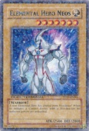 Elemental Hero Neos (Duel Terminal Rare Parallel Rare) (DT01-EN005) - Duel Terminal 1 Limited