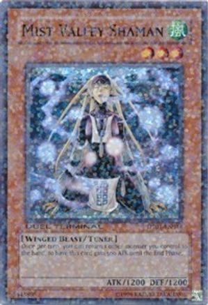Mist Valley Shaman (Duel Terminal Super Parallel Rare) (DT01-EN014) - Duel Terminal 1 Limited