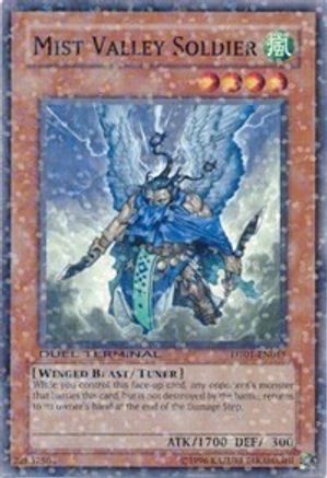 Mist Valley Soldier (Duel Terminal Normal Parallel Rare) (DT01-EN015) - Duel Terminal 1 Limited