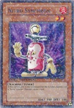 Nitro Synchron (Duel Terminal Rare Parallel Rare) (DT01-EN051) - Duel Terminal 1 Limited