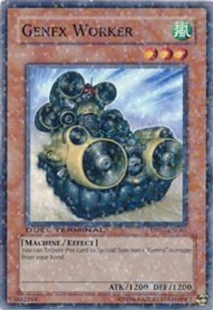 Genex Worker (Duel Terminal Normal Parallel Rare) (DT01-EN063) - Duel Terminal 1 Limited