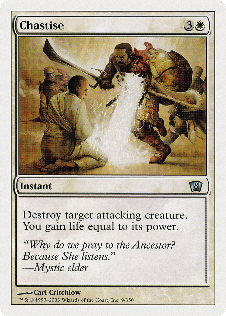 Chastise (8ED-009) [8th Edition] Foil