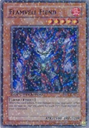 Flamvell Fiend (Duel Terminal Super Parallel Rare) (DT01-EN072) - Duel Terminal 1 Limited