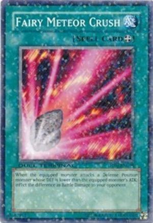 Fairy Meteor Crush (Duel Terminal Normal Parallel Rare) (DT01-EN095) - Duel Terminal 1 Limited