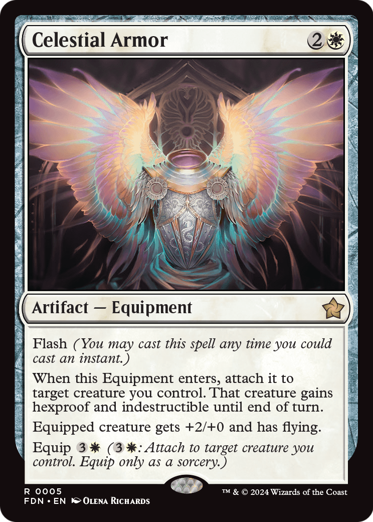 Celestial Armor (FDN-005) [Foundations]