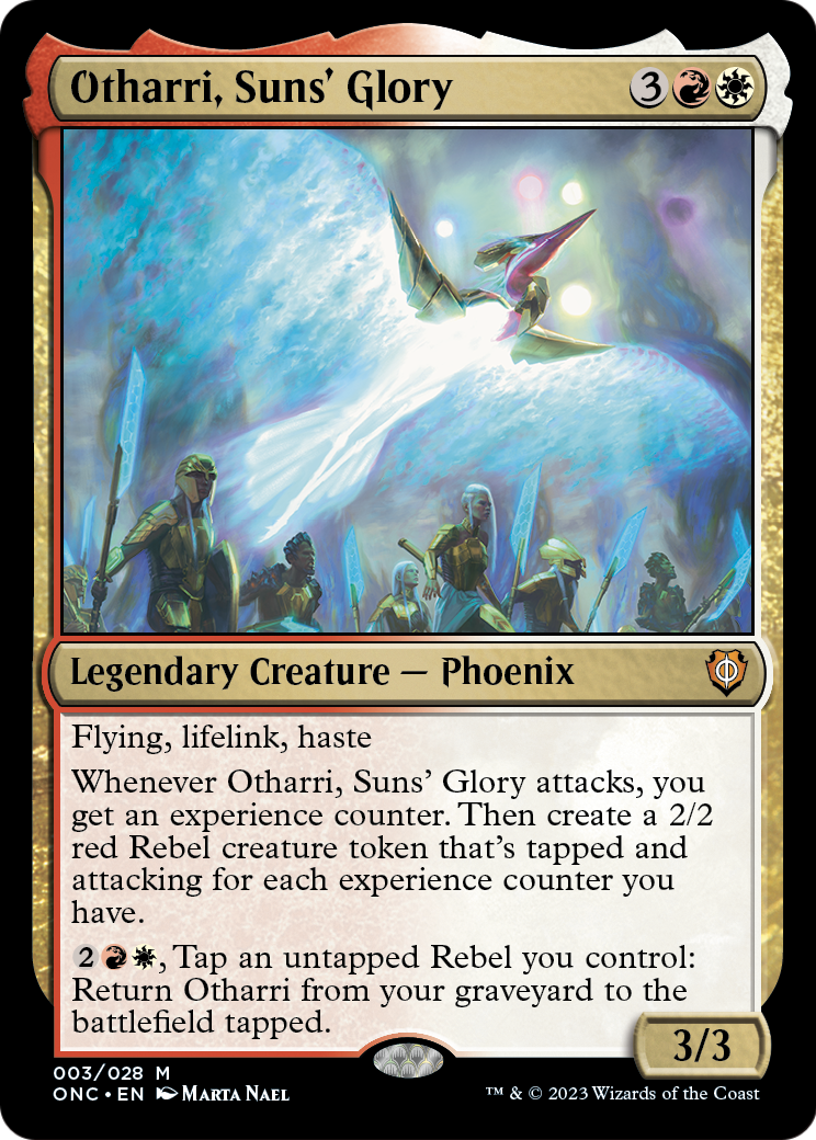 Otharri, Suns' Glory (ONC-003) [Phyrexia: All Will Be One Commander]