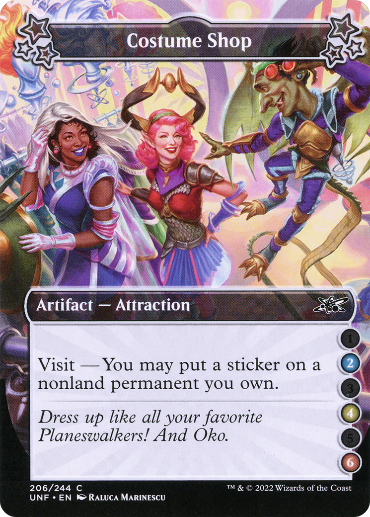 Costume Shop (2-4-6) - Foil [Unfinity]