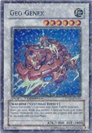 Geo Genex (Duel Terminal Super Parallel Rare) (DT02-EN035) - Duel Terminal 2 Limited
