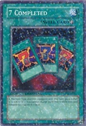 7 Completed (Duel Terminal Normal Parallel Rare) (DT02-EN038) - Duel Terminal 2 Limited