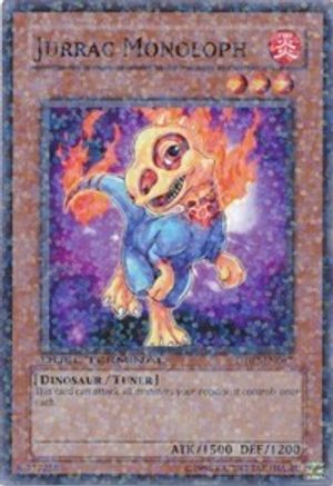 Jurrac Monoloph (Duel Terminal Normal Parallel Rare) (DT02-EN067) - Duel Terminal 2 Limited