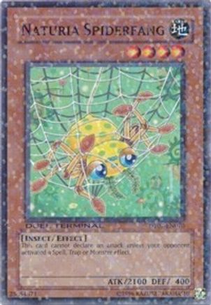 Naturia Spiderfang (Duel Terminal Normal Parallel Rare) (DT02-EN070) - Duel Terminal 2 Limited
