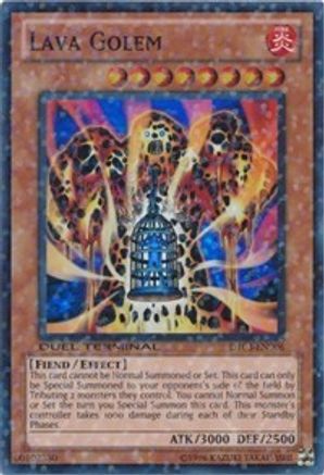 Lava Golem (Duel Terminal Super Parallel Rare) (DT03-EN006) - Duel Terminal 3 Limited