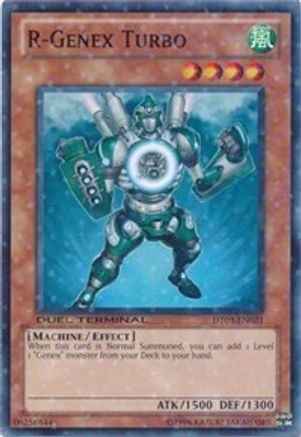 R-Genex Turbo (Duel Terminal Normal Parallel Rare) (DT03-EN021) - Duel Terminal 3 Limited