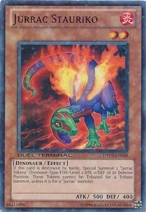 Jurrac Stauriko (Duel Terminal Normal Parallel Rare) (DT03-EN069) - Duel Terminal 3 Limited