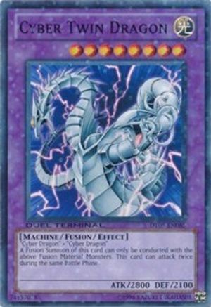Cyber Twin Dragon (Duel Terminal Normal Parallel Rare) (DT03-EN085) - Duel Terminal 3 Limited