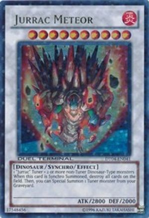 Jurrac Meteor (Duel Terminal Ultra Parallel Rare) (DT04-EN041) - Duel Terminal 4 Limited