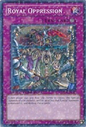 Royal Oppression (Duel Terminal Normal Parallel Rare) (DT04-EN048) - Duel Terminal 4 Limited