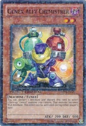 Genex Ally Chemistrer (Duel Terminal Normal Parallel Rare) (DT04-EN066) - Duel Terminal 4 Limited