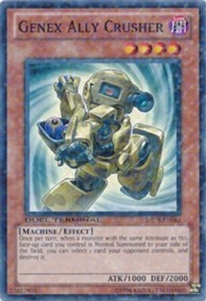 Genex Ally Crusher (Duel Terminal Normal Parallel Rare) (DT04-EN069) - Duel Terminal 4 Limited