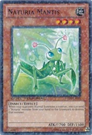 Naturia Mantis (Duel Terminal Normal Parallel Rare) (DT04-EN079) - Duel Terminal 4 Limited