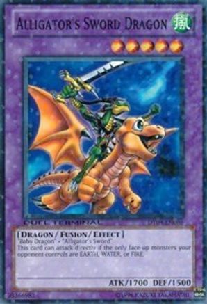 Alligator's Sword Dragon (Duel Terminal Normal Parallel Rare) (DT04-EN086) - Duel Terminal 4 Limited