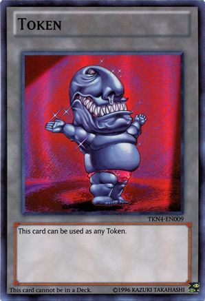 Token: Ojama (Black) (Super Rare) (TKN4-EN009) - Yu-Gi-Oh! Tokens Unlimited