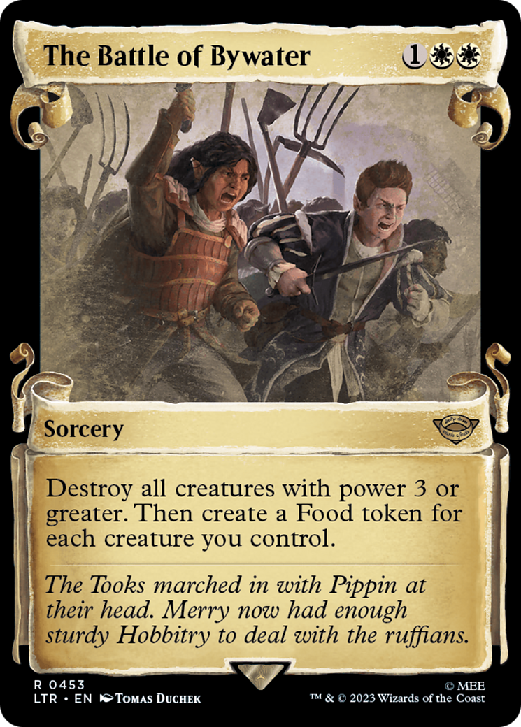 The Battle of Bywater (Showcase Scrolls) (LTR-453) [The Lord of the Rings: Tales of Middle-earth]