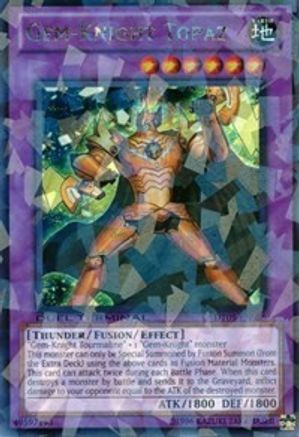 Gem-Knight Topaz (Duel Terminal Ultra Parallel Rare) (DT05-EN036) - Duel Terminal 5 Limited