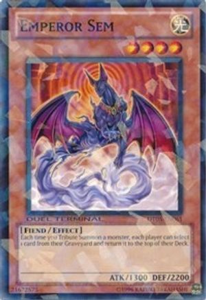 Emperor Sem (Duel Terminal Normal Parallel Rare) (DT05-EN061) - Duel Terminal 5 Limited