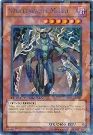 Steelswarm Moth (Duel Terminal Rare Parallel Rare) (DT05-EN081) - Duel Terminal 5 Limited
