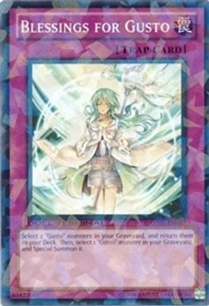 Blessings for Gusto (Duel Terminal Normal Parallel Rare) (DT05-EN097) - Duel Terminal 5 Limited