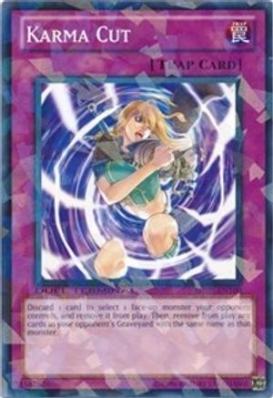 Karma Cut (Duel Terminal Normal Parallel Rare) (DT05-EN100) - Duel Terminal 5 Limited