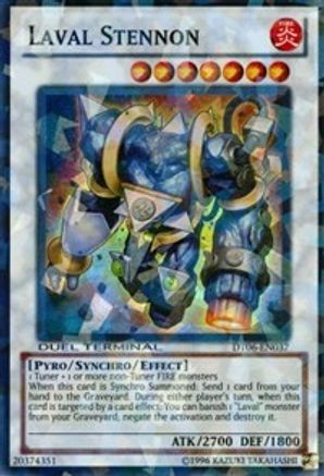 Laval Stennon (Duel Terminal Super Parallel Rare) (DT06-EN037) - Duel Terminal 6 Limited