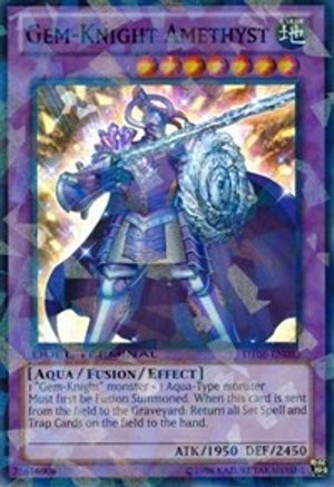 Gem-Knight Amethyst (Duel Terminal Super Parallel Rare) (DT06-EN083) - Duel Terminal 6 Limited
