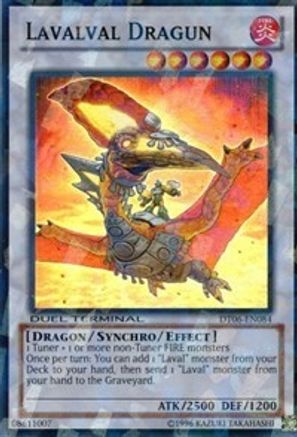 Lavalval Dragun (Duel Terminal Super Parallel Rare) (DT06-EN084) - Duel Terminal 6 Limited