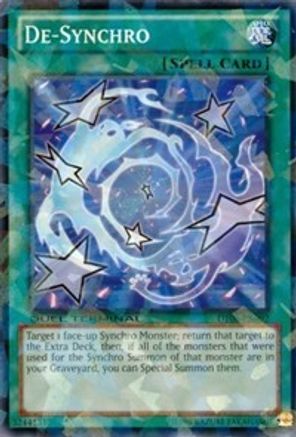 De-Synchro (Duel Terminal Normal Parallel Rare) (DT06-EN092) - Duel Terminal 6 Limited
