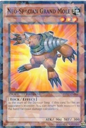 Neo-Spacian Grand Mole (Duel Terminal Normal Parallel Rare) (DT07-EN006) - Duel Terminal 7 Limited