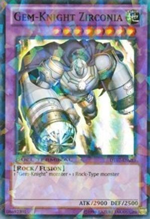 Gem-Knight Zirconia (Duel Terminal Super Parallel Rare) (DT07-EN033) - Duel Terminal 7 Limited