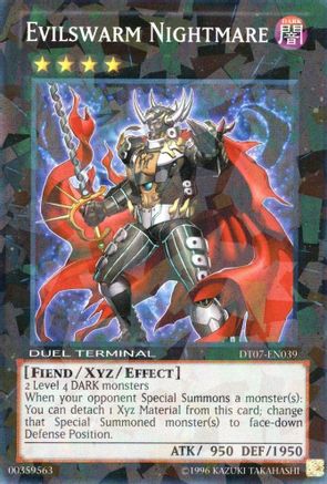 Evilswarm Nightmare (Duel Terminal Super Parallel Rare) (DT07-EN039) - Duel Terminal 7 Limited
