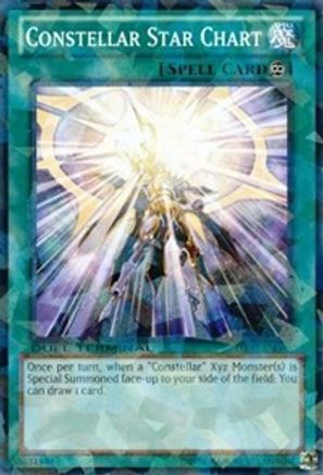 Constellar Star Chart (Duel Terminal Normal Parallel Rare) (DT07-EN045) - Duel Terminal 7 Limited