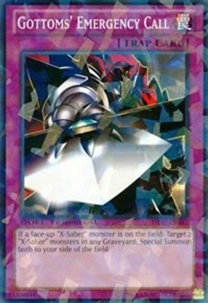 Gottoms' Emergency Call (Duel Terminal Normal Parallel Rare) (DT07-EN047) - Duel Terminal 7 Limited